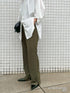 【 予約:9/下旬 】SIDE SLIT SLACKS /Y253-31103-2